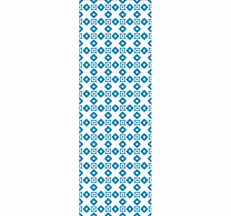 Papel tapiz azulejos patrón de mosaico elegante - TenVinilo