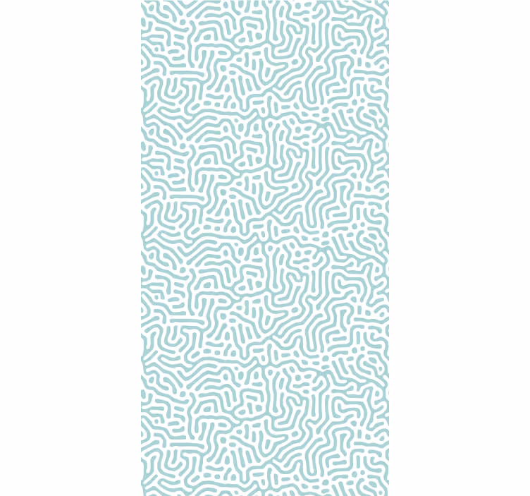 Papel tapiz geométrico arte lineal ondulado - TenVinilo