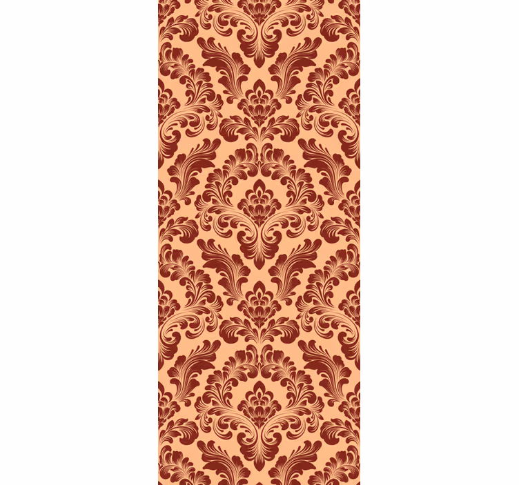 Papel tapiz barroco estilo vintage adornado - TenVinilo