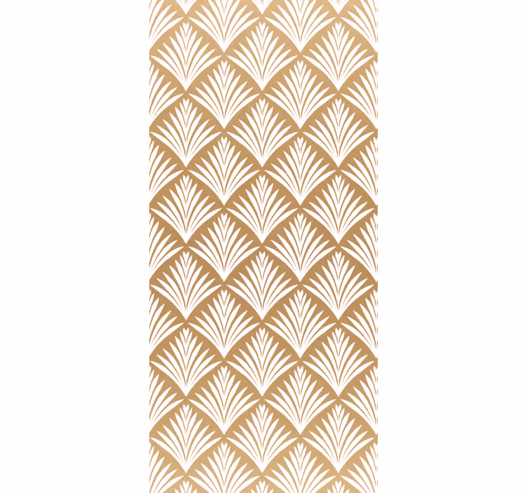 Papel tapiz ornamental elegante detalle arqueado - TenVinilo
