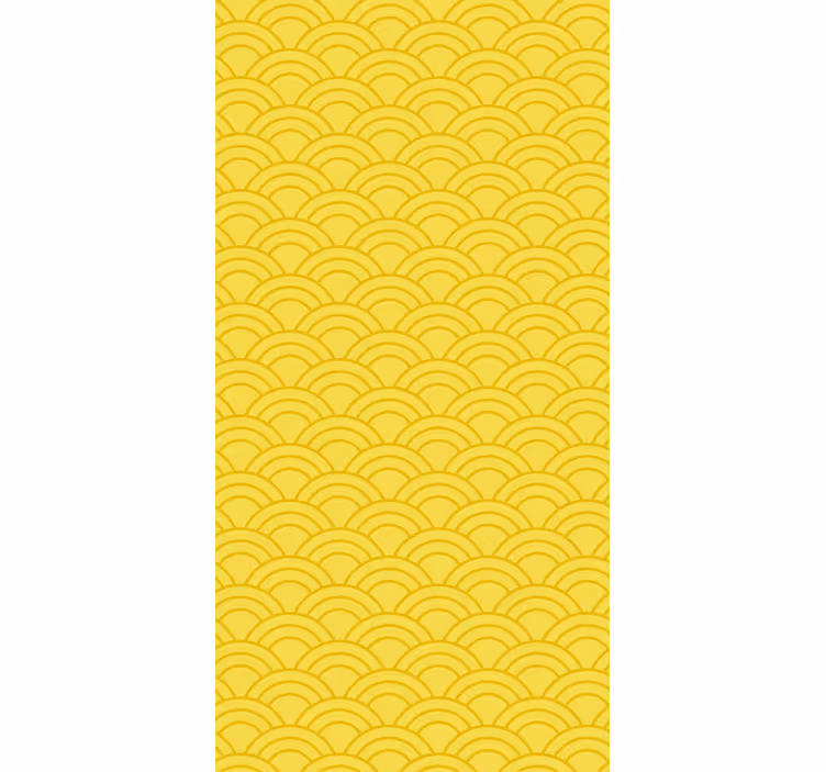 Papel tapiz ornamental motivo de olas elegantes - TenVinilo
