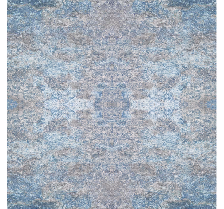 Papel tapiz textura mármol azul claro y beige - TenVinilo