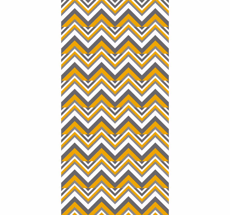 Papel tapiz para recámara diseño chevron - TenVinilo