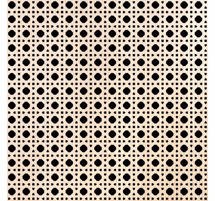 Papel tapiz textura cañage marrón claro - TenVinilo