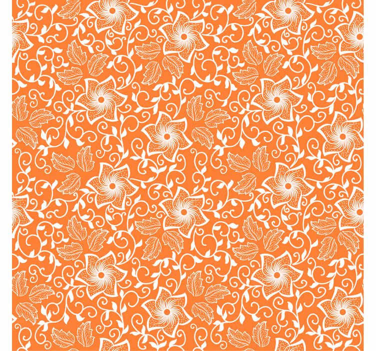 Papel tapiz para recámara diseño floral - TenVinilo
