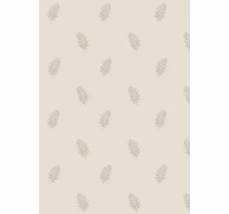 Papel tapiz naturaleza con diseño de hojas - TenVinilo