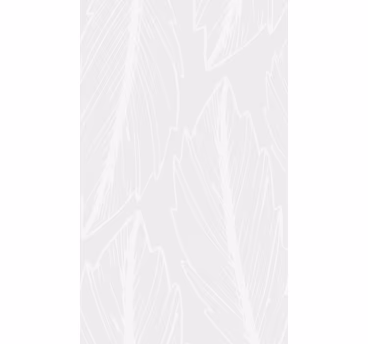 Papel tapiz naturaleza diseño de huellas de plumas - TenVinilo
