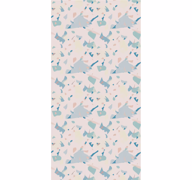 Papel tapiz textura baldosas y losas de terrazzo - TenVinilo