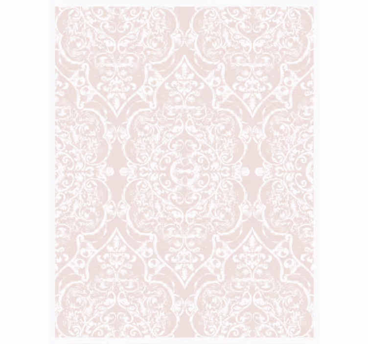 Papel tapiz vintage patrón barroco ligero - TenVinilo