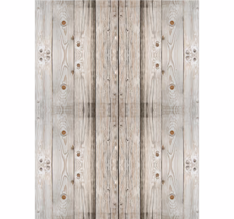 Papel tapiz para sala efecto madera de pino blanco - TenVinilo
