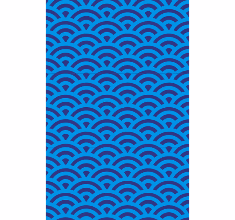 Papel tapiz para sala elemento onda curvada - TenVinilo