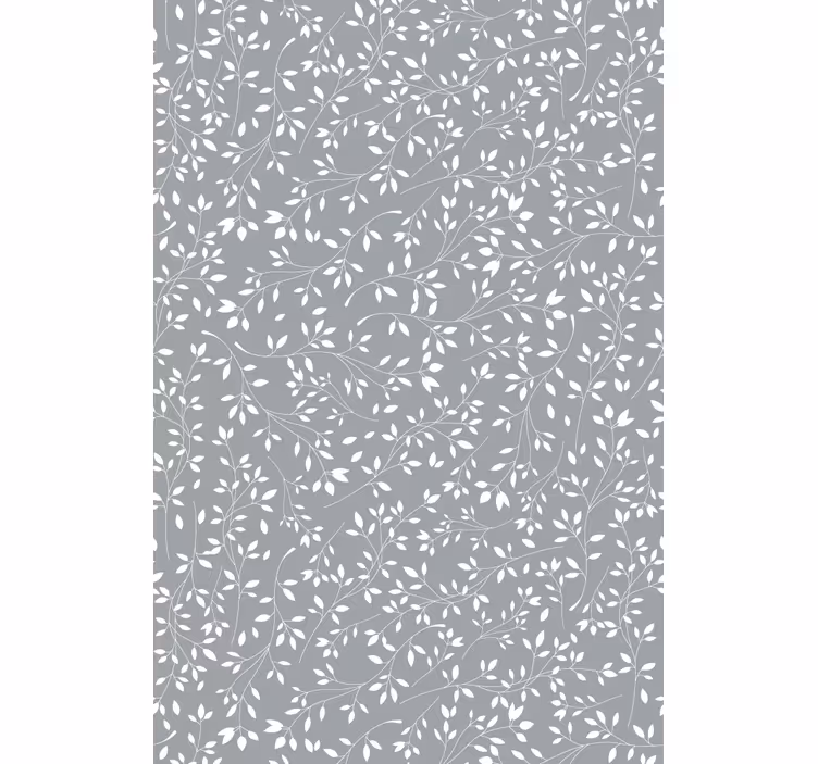 Papel tapiz árboles dibujo de plantas naturales - TenVinilo