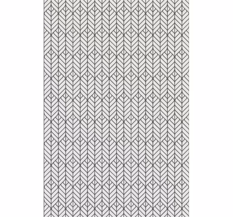 Papel tapiz oficina estor hojas elegantes - TenVinilo