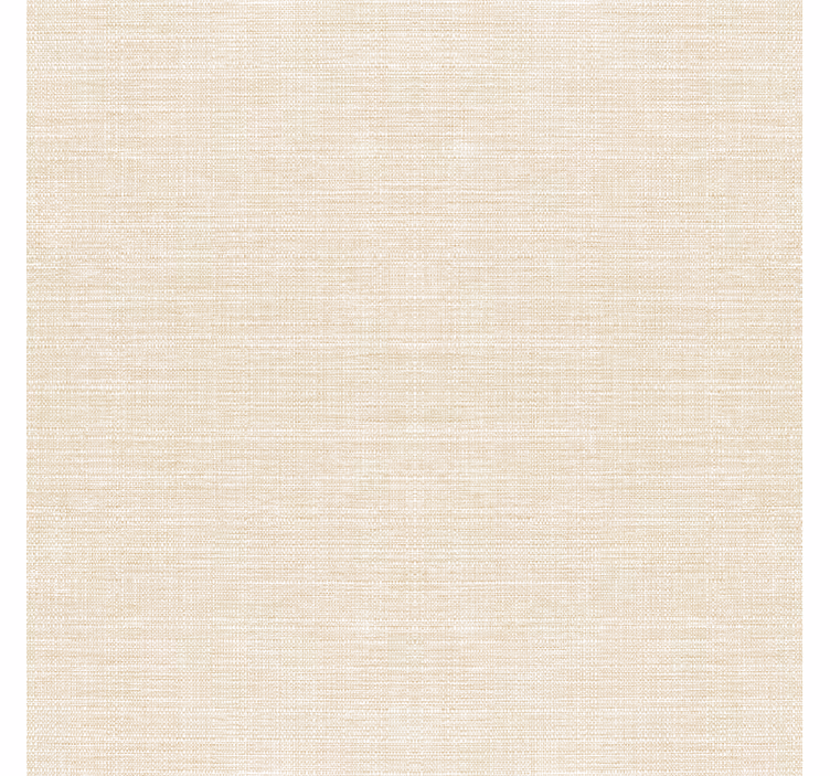 Papel tapiz para sala patrón de yute beige delgado - TenVinilo