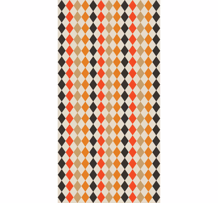Papel tapiz moderno diseño de formas diamante - TenVinilo
