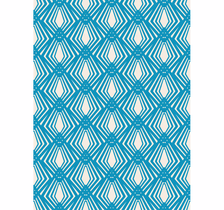 Papel tapiz moderno diseño minimalista abstracto azul - TenVinilo