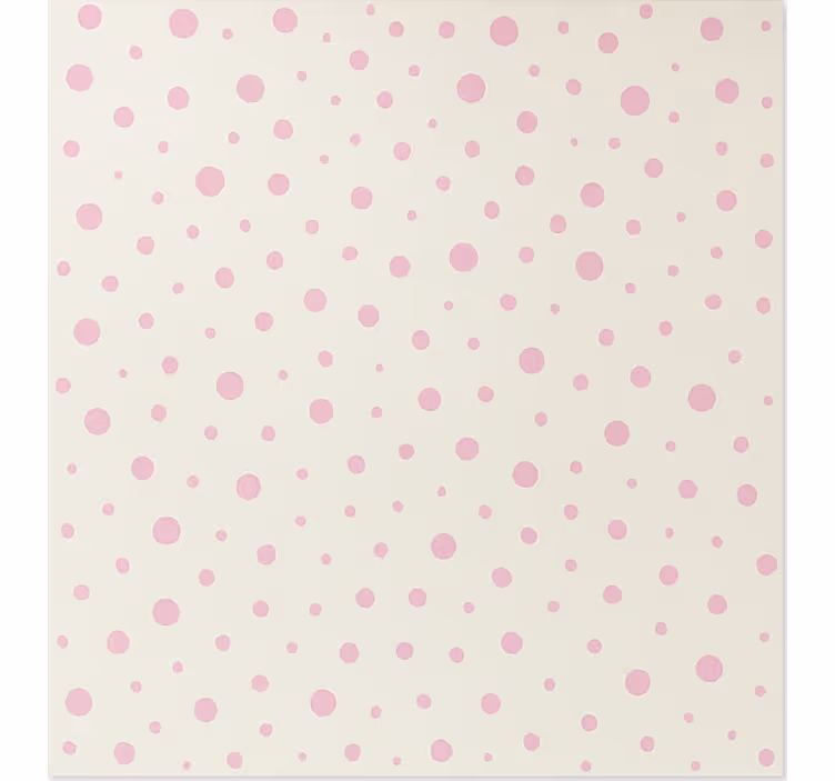 Papel tapiz juvenil puntos elegantes rosas - TenVinilo