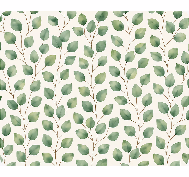 Papel tapiz para sala hoja de selva - TenVinilo