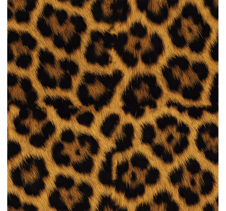 Papel tapiz recámara matrimonial motivo leopardo suave - TenVinilo