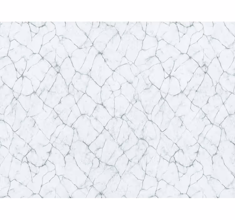 Papel tapiz recámara matrimonial mármol blanco agrietado - TenVinilo