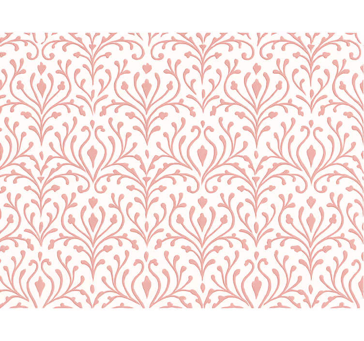 Papel tapiz 3d patrón rosa elegante y minimalista - TenVinilo