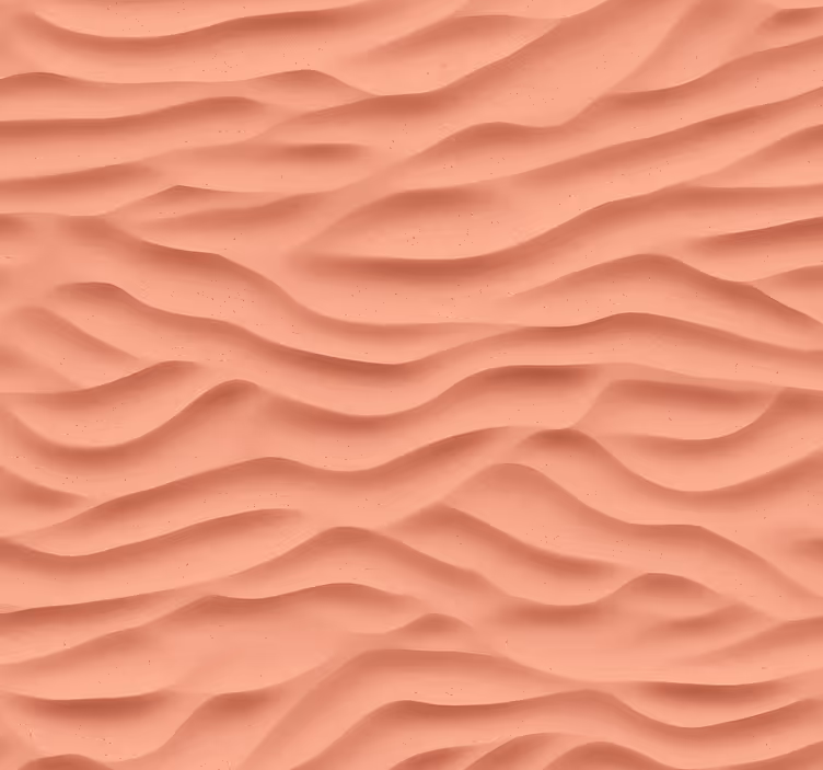 Papel tapiz recámara matrimonial salmón claro texturizado - TenVinilo