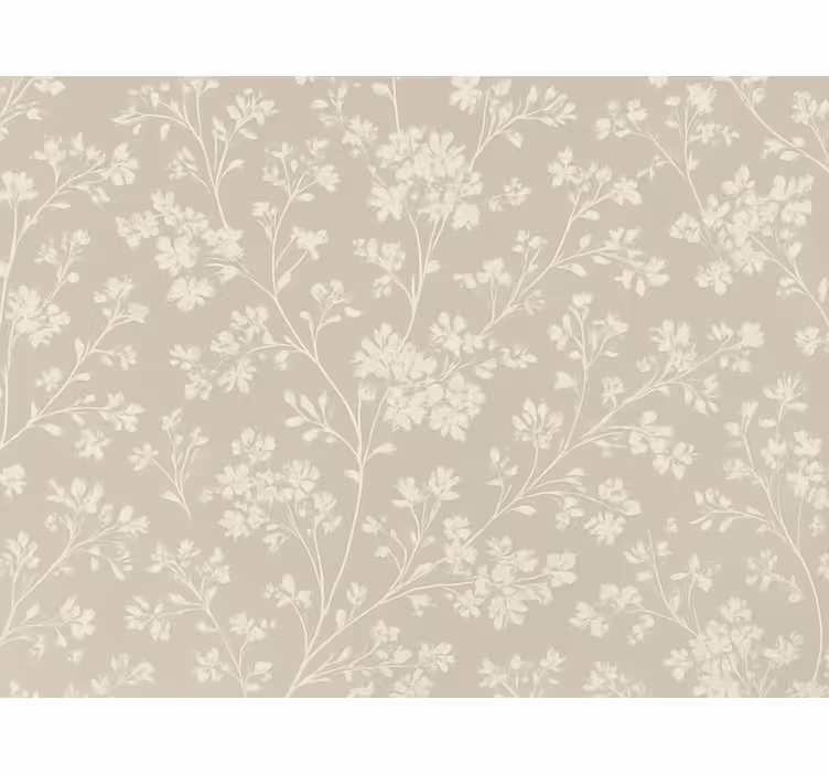 Tapiz para pared diseño margarita gris - TenVinilo