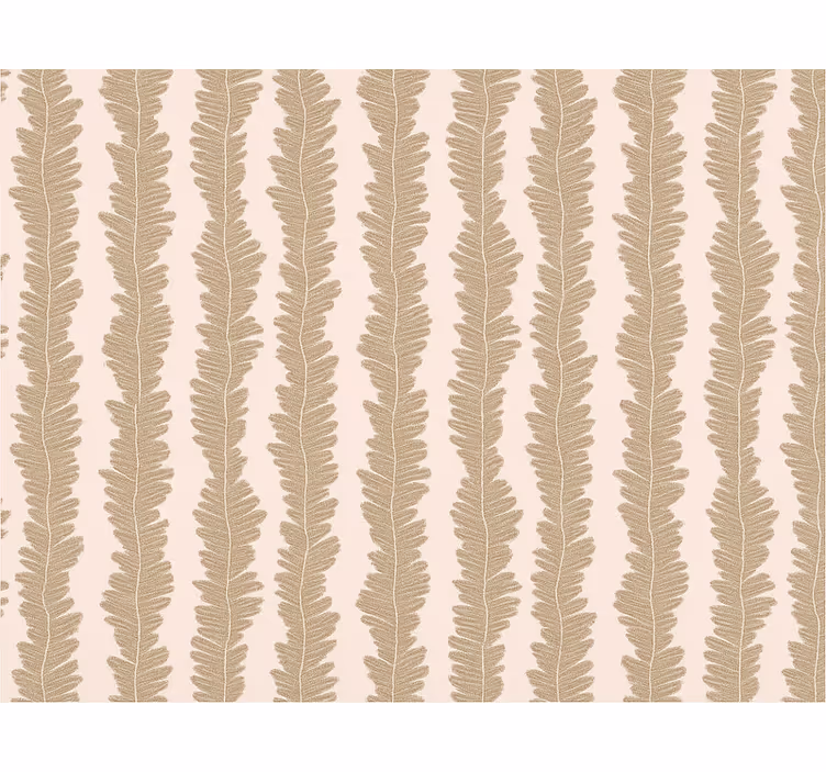 Papel tapiz estilo hojas beige - TenVinilo