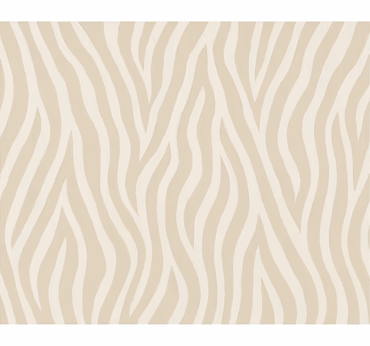 Papel tapiz beige estampado animal - TenVinilo