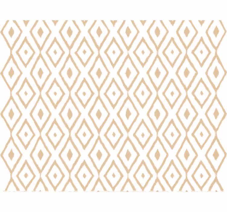 Papel tapiz patrón tribal beige repetitivo - TenVinilo