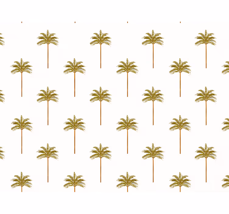 Papel tapiz patrón de árbol simple y minimalista - TenVinilo