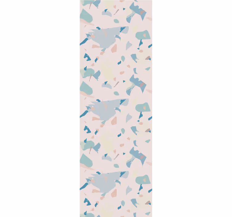Papel tapiz para recámara losas y azulejos de terrazzo - TenVinilo