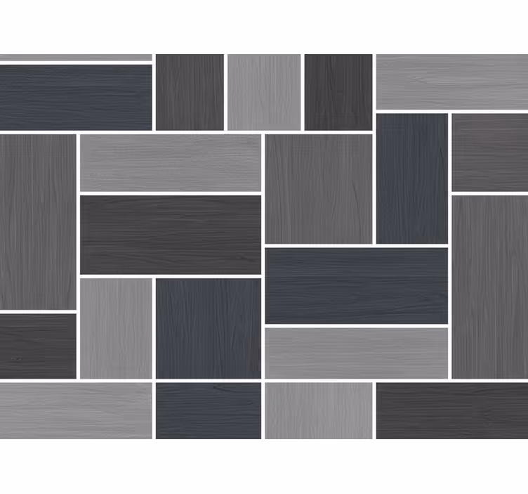 Papel tapiz madera paneles de madera gris - TenVinilo