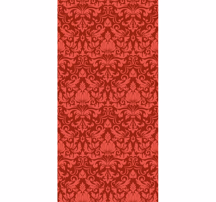Papel tapiz rojo terciopelo - TenVinilo
