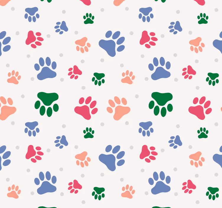Papel pintado animal doméstico - TenVinilo