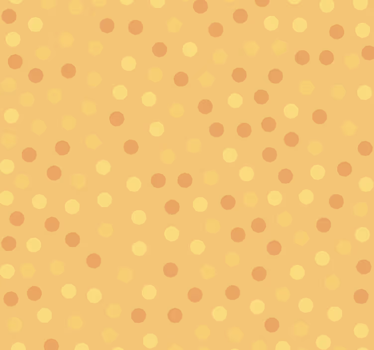 Papel pintado cocina naranjas en círculos  - TenVinilo