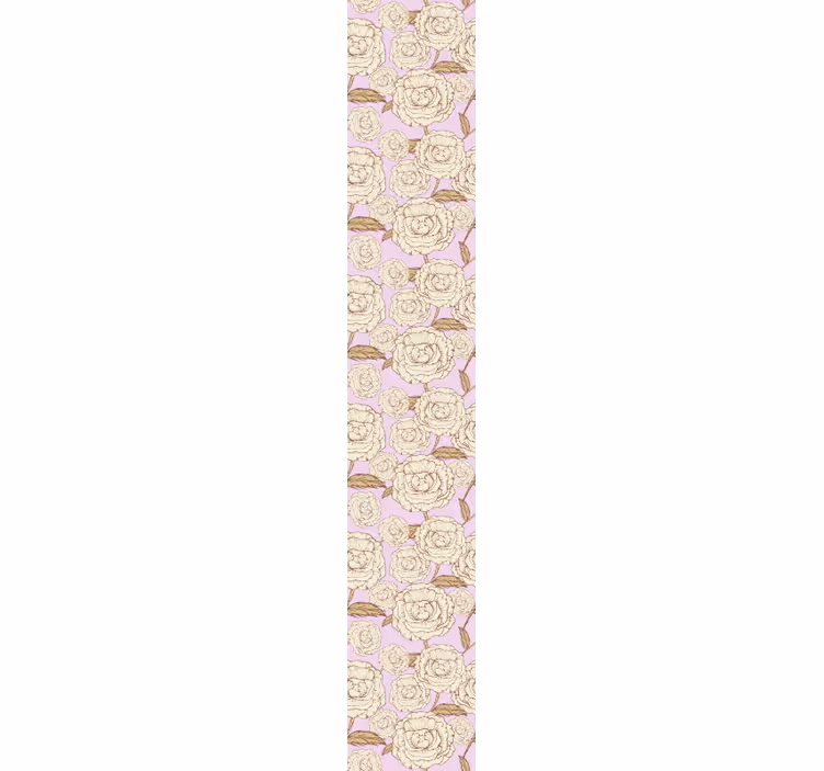 Papel tapiz flores arreglo vintage - TenVinilo