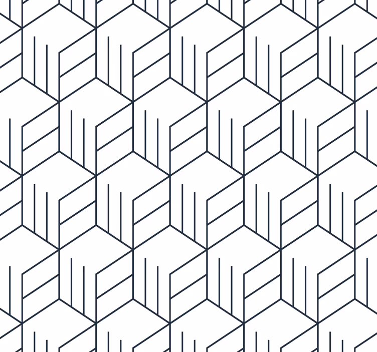 Papel pintado rayas verticales de cuadrados - TenVinilo
