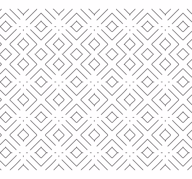 Papel tapiz geométrico teselado de diamantes - TenVinilo