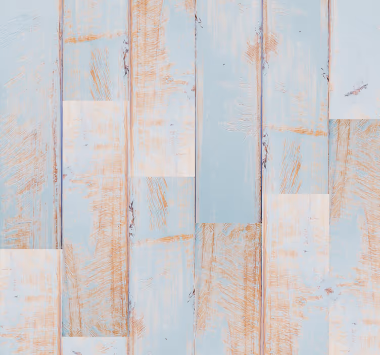 Papel tapiz textura tablones de madera desgastados - TenVinilo