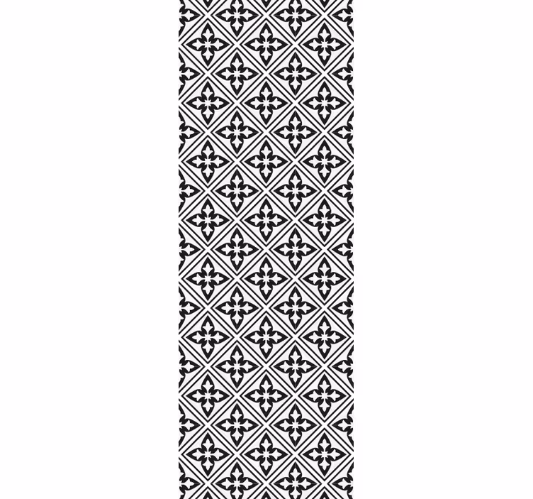 Papel tapiz azulejos motivo de mosaico geométrico - TenVinilo