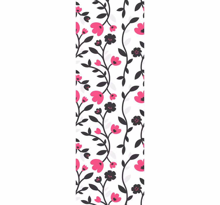 Papel pintado baño Textura rosa - TenVinilo