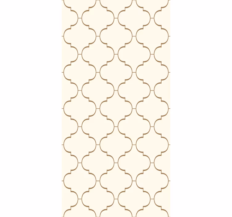 Papel tapiz ornamental enrejado ornamentado - TenVinilo