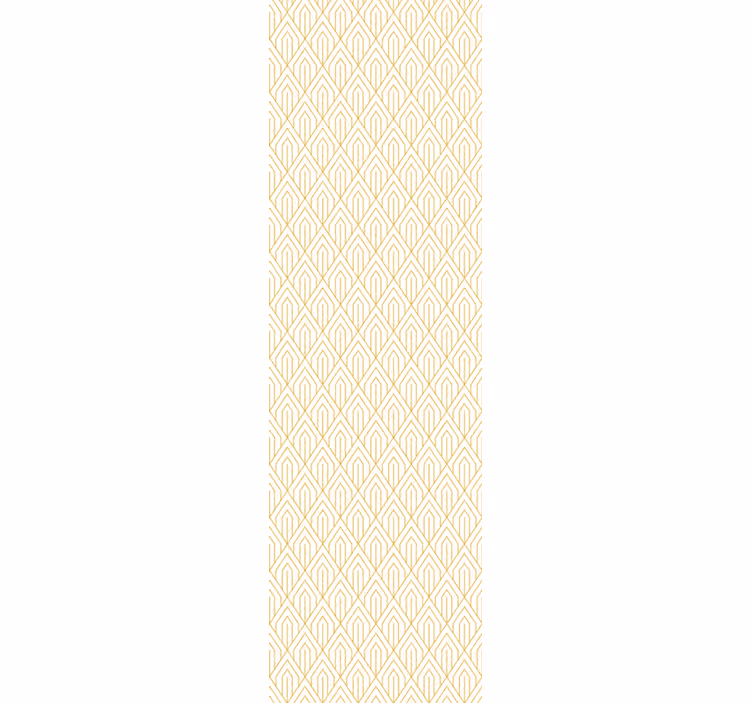 Papel pintado moderno Patrón de forma de diamante amarillo modern - TenVinilo