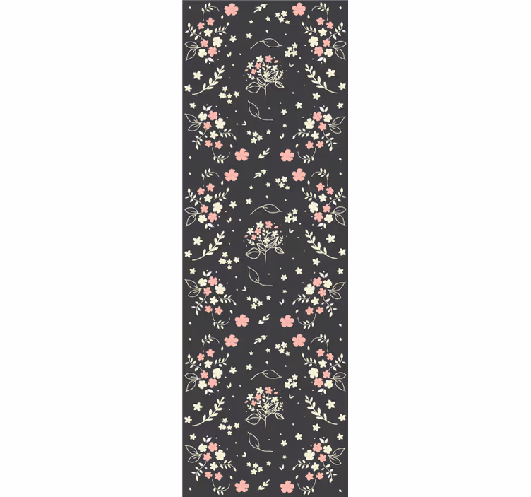 Papel tapiz flores encanto botánico floral - TenVinilo