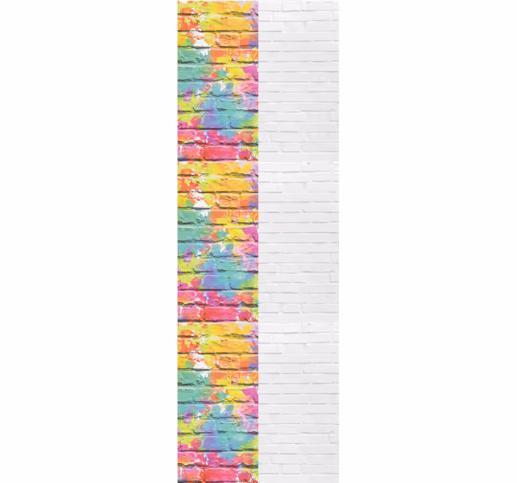 Papel tapiz ladrillos patrones de ladrillos de colores - TenVinilo