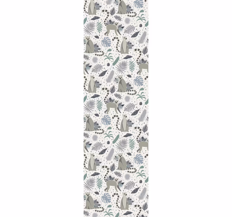 Papel tapiz animales patrones de animales de safari - TenVinilo