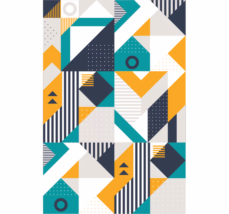 Papel pintado salón Patrones geométricos originales - TenVinilo