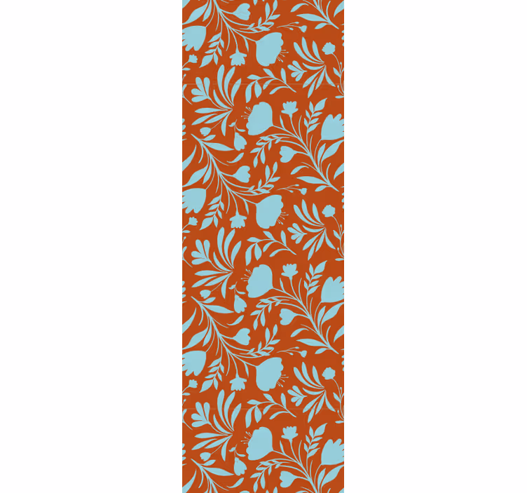 Papel tapiz floral elegancia floral vintage - TenVinilo