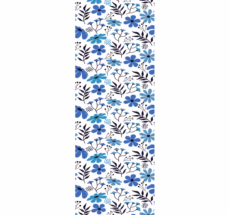 Papel tapiz flores imágenes botánicas florales - TenVinilo